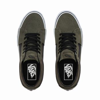 Panske Kotnikove Tenisky Vans Sk8-Mid Nachový/Biele VA42NMZHB